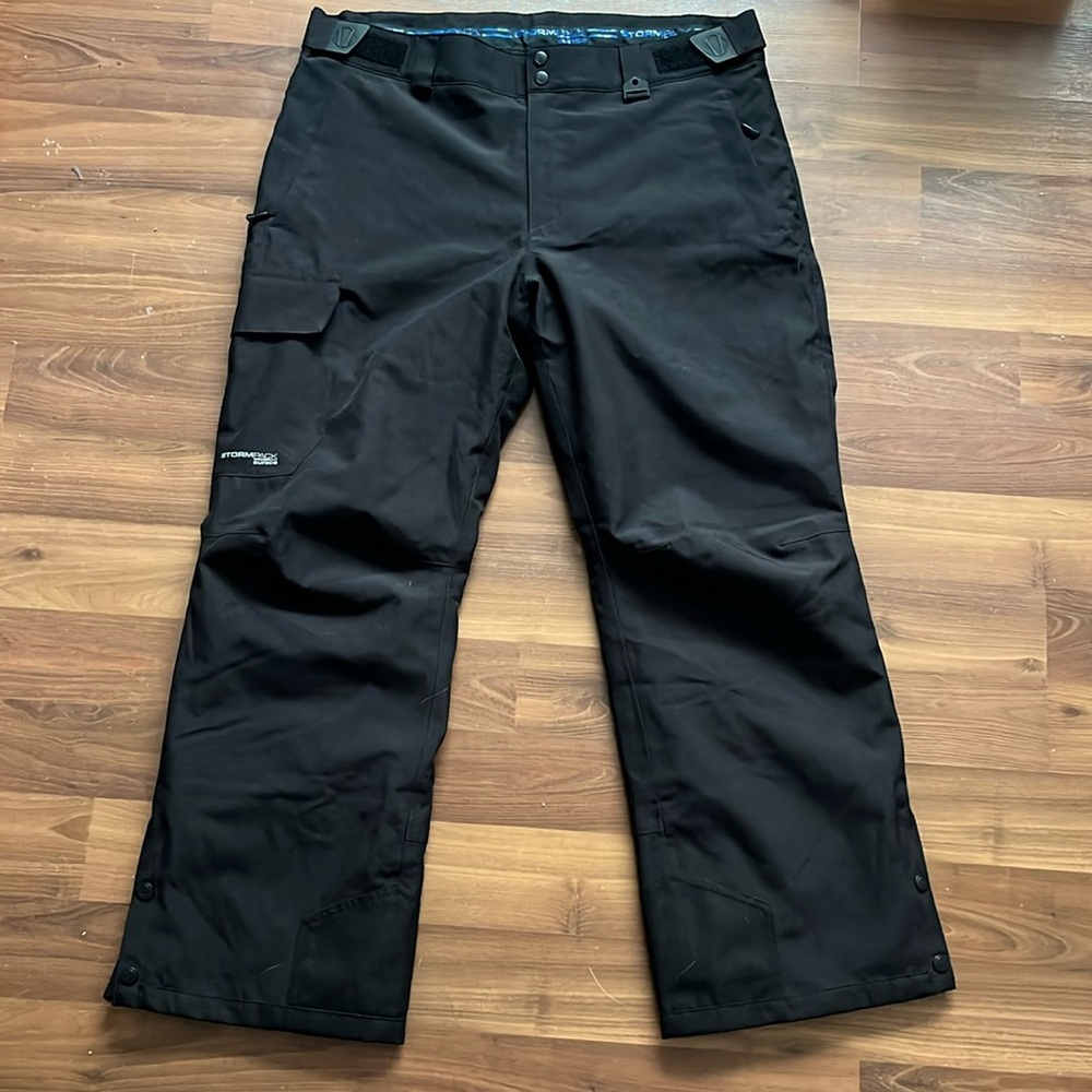 Men’s XL Snow/Ski Pants Black Thick & Warm.